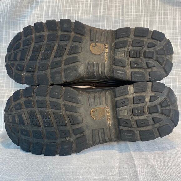 Carhartt Men 9.5 Rugged Flex Soft Toe Work Boot Oil Tanned CMF6366 6 inch high - Picture 7 of 9